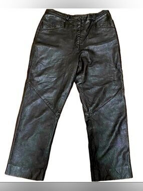 🌷Di Capra🌷 Vintage Genuine Leather Pants 🌷 Made in  Canada